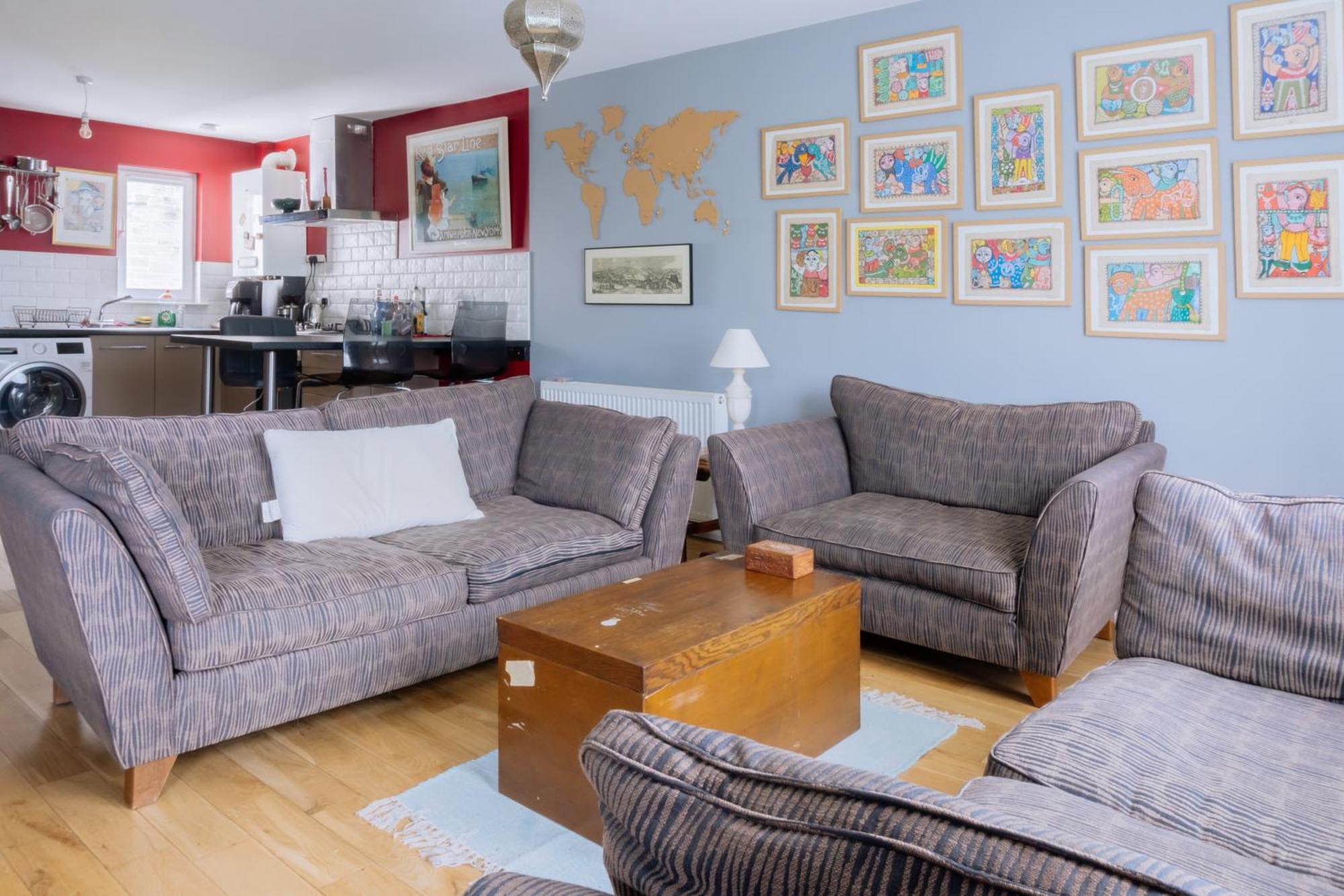 Stylish 3 Bedroom Apartment Near Hollyrood Park EDI Buitenkant foto